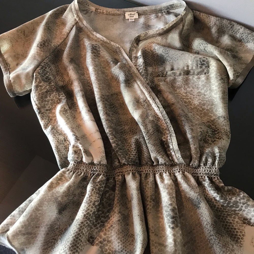 Wilfred peplum blouse